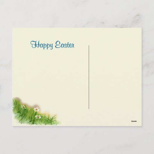 Chicky Wagon Easter Briefkaart (Achterkant)