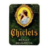  chiclets advertentie magneet (Verticaal)