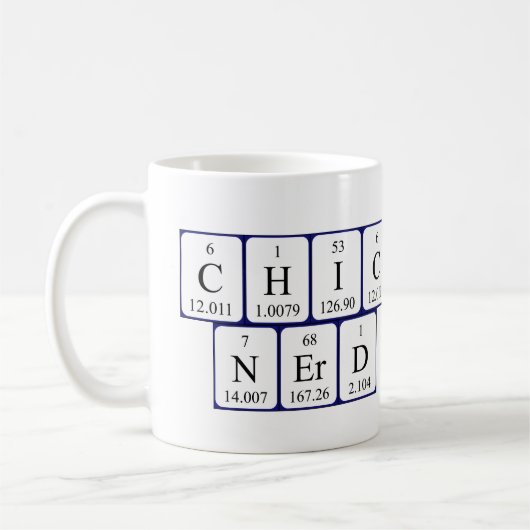 ChicNerd periodieke de mok van de zinsnede (Links)