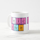 ChicNerd periodieke de mok van de zinsnede (Voorkant links)