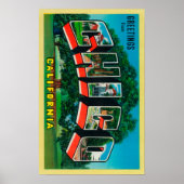 Chico, California - Large Letter Scenes Poster (Voorkant)