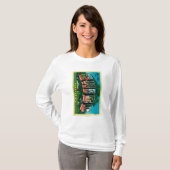 Chico, California - Large Letter Scenes T-shirt (Voorkant volledig)