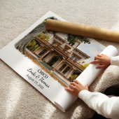 Chico California Poster, Aquarel, Op Maat Poster