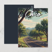 Chico California Reizen Briefkaart (Voorkant / Achterkant)
