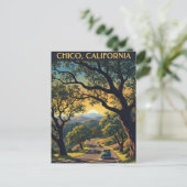 Chico California Reizen Briefkaart (Staand voorkant)