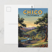Chico California Reizen Briefkaart (Voorkant / Achterkant)