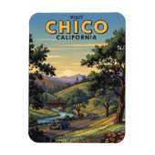 Chico California Reizen Magneet (Verticaal)