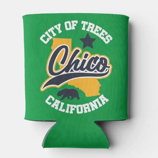 Chico, Californië Blikjeskoeler (Achterkant)