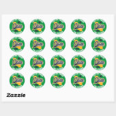 Chico, Californië Ronde Sticker (Vel)