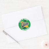 Chico, Californië Ronde Sticker (Envelop)