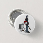 chico con guitarra ronde button 3,2 cm (Voorkant /achterkant)