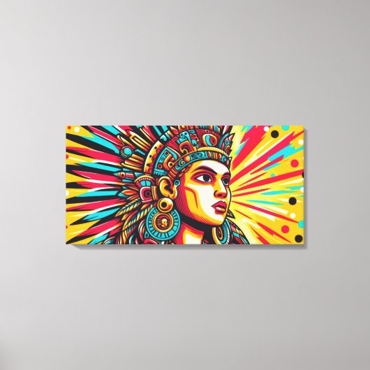 Chicomecōātl 7 canvas afdruk (Voorkant)