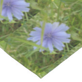 Chicory Blue Paars Flower Floral Tafelkleed (Gekanteld)