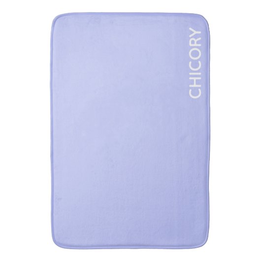 Chicory Flower blue-kleurnaam Badmat (Voorkant Verticaal)