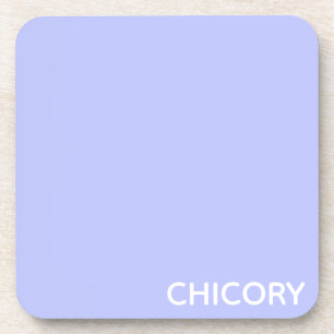 Chicory Flower blue-kleurnaam Bier Onderzetter