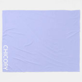 Chicory Flower blue-kleurnaam Fleece Deken (Voorkant (Horizontaal))