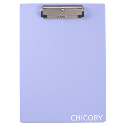 Chicory Flower blue-kleurnaam Klembord (Voorkant)