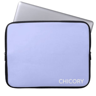 Chicory Flower blue-kleurnaam Laptop Sleeve