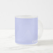 Chicory Flower blue-kleurnaam Matglas Koffiemok (Voorkant rechts)