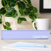 Chicory Flower blue-kleurnaam Naambordje
