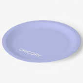 Chicory Flower blue-kleurnaam Papieren Bordje (Gekanteld)