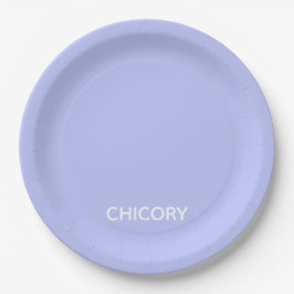 Chicory Flower blue-kleurnaam Papieren Bordje