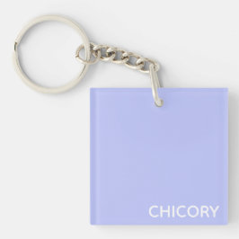 Chicory Flower blue-kleurnaam Sleutelhanger