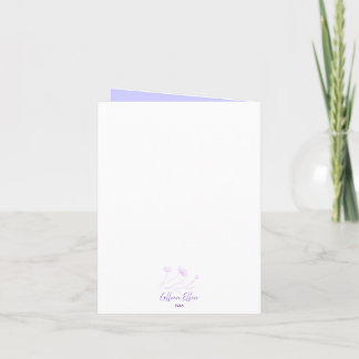 Chicory Flower Card Kaart
