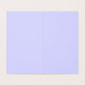 Chicory Flower Folded Note Card Kaart (Binnenkant ongevouwen)