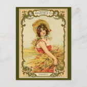 Chicory Harvest Advertisement Briefkaart (Voorkant)