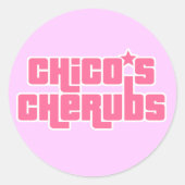 Chico's Cherubs Sticker (Voorkant)