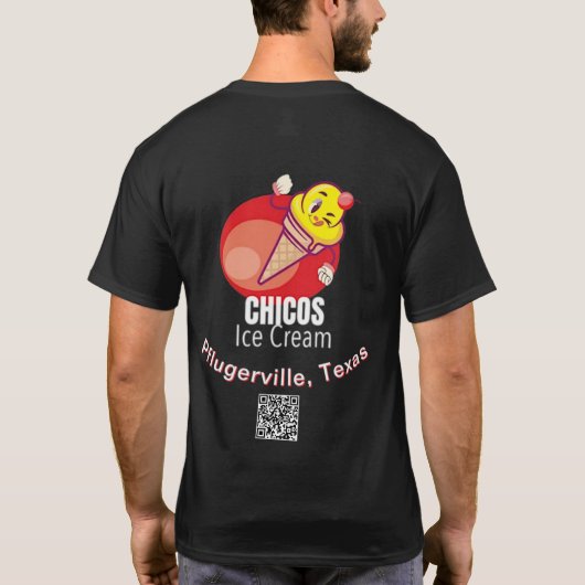 Chico's Ice Cream T-shirt (Achterkant)