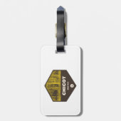 Chicot State Park Louisiana Bagagelabel (Achterkant verticaal)