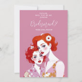 ChicRomantic Vintage Pop Women JR Bridesmaid  (Voorkant)