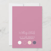 ChicRomantic Vintage Pop Women JR Bridesmaid  (Achterkant)