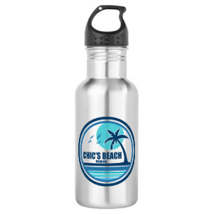Chic's Beach Virginia Palmboom Vogels Waterfles