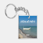 Chicxulub Puerto, Mexico - AcrylSleutelhanger Sleutelhanger (Voorkant Links)