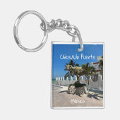 Chicxulub Puerto, Mexico - AcrylSleutelhanger Sleutelhanger (Voorkant Links)