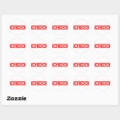 Chido Stamp Ronde Sticker (Vel)