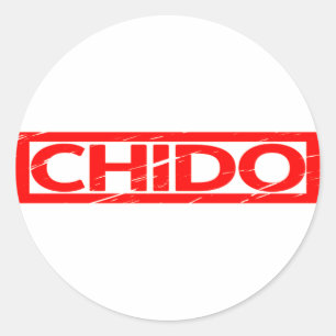 Chido Stamp Ronde Sticker