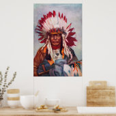 Chief Black Thunder Poster (Keuken)