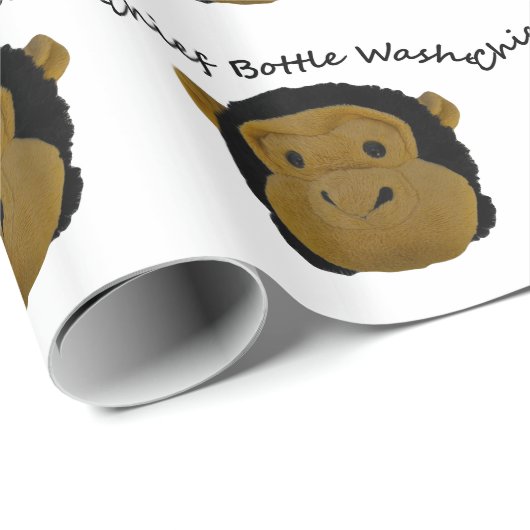 Chief Bottle Washer Cadeaupapier (Rol Hoek)