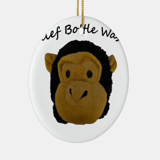 Chief Bottle Washer Keramisch Ornament (Rechts)