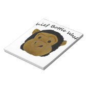 Chief Bottle Washer Notitieblok (Linkerzijde)