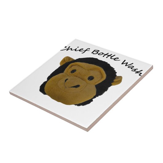 Chief Bottle Washer Tegeltje (Zijkant)