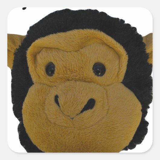 Chief Bottle Washer Vierkante Sticker (Voorkant)