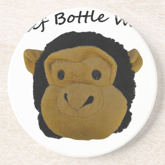 Chief Bottle Washer Zandsteen Onderzetter (Voorkant)