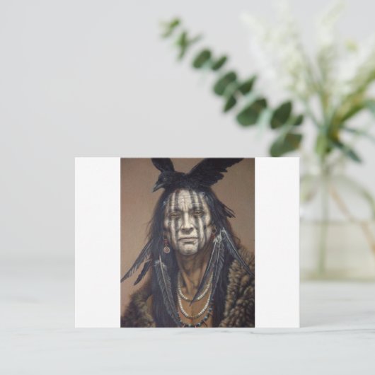 Chief Briefkaart (Staand voorkant)