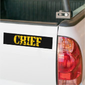 CHIEF BUMPERSTICKER (Op Truck)