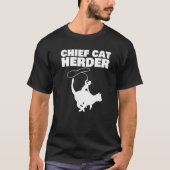 Chief Cat Herder T-shirt (Voorkant)